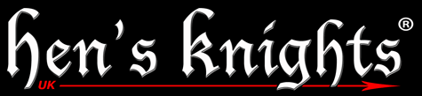 Hens Knights UK Logo Male Stripper logo for UK